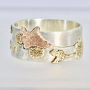 Red Fox Buttercup Perfect Pair Ring